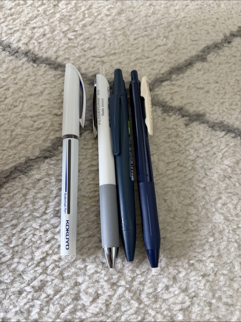 Cloth & Paper Sub Box Pens - blue